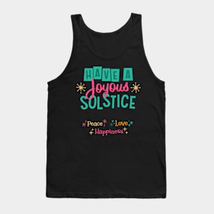 Joyous Soltstice Retro Holidays Tank Top